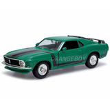 Ford Mustang Boss 302 1970 1:24 Maisto 31943-verde