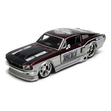 Ford Mustang Gt 1967 Harley Davidson 1:24 Maisto 1:24 Marrom