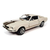 Ford Mustang Shelby Gt-350 1967 1:18 Autoworld Bege