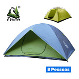 Forestdog Barraca Camping 8 Pessoas Acampamento 300 300 180cm Impermeavel 1500mm Fps100 