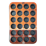 Forma Antiaderente Mini Bolinhos