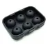 Forma De Gelo 6 Esferas Silicone Formato Silicone Bar Whisky