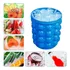 Forma De Gelo Balde Silicone Flexível 120 Cubos Multiuso