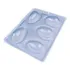 Forma De Ovo De Páscoa Liso Acetato E Silicone 50g Bwb 10467