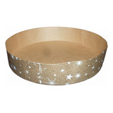 Forma Forneável Gallup 25 Kraft Decorada