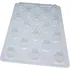 Forma Silicone Copinho De Licor 17g Sp 1273 Três Partes Bwb Cor Branco