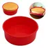 Forma Silicone Lisa Redonda Funda Air Fryer Forno Micro Core