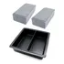 Forma Tijolinho Paver 20x10x6 Dupla Intertravada   10 Unid
