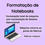 Formatacao De Notebooks 
