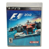 Formula 1 2012 Ps3 Jogo Simulador De Corrida Original
