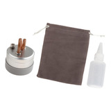 Forno De Álcool Queimador De Álcool Metal Portátil Prata