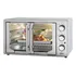 Forno E Fritadeira Sem Óleo Oster 42l French Door 2 Em 1 Cor Prateado 220v