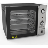 Forno Smart Venâncio Turbo Convector 4 Esteiras Em Inox 220v