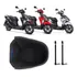 Forração Honda Elite 125 Baú Forro Preto + 2 Antenas