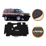 Forração Revestimento Capo Logo Jeep Cherokee 1997   2001