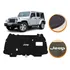 Forração Revestimento Capo Logo Jeep Wrangler 2009   2017
