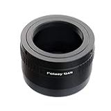 Fotasy Adaptador De Montagem T Para Montagem E, Adaptador De Montagem T2 E, Adaptador De Lente De Telescópio Emount, Compatível Com Sony A7 A7r A7s Ii Iii Iv A9 A7c Alpha 1 A6600 A6500 A6400 A6300