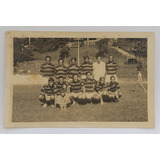 Foto Postal Antiga Time Futebol