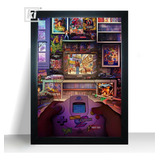 Foto Quadro Quarto Retro