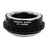 Fotodiox Dlx Stretch Lens Mount Adapter - Lente Slr Contax/yashica (cy) Para Corpo De Câmera Sem Espelho Sony Alpha E-mount Com Macro Focalização Helicoidal E Filtros Magnéticos Drop-in