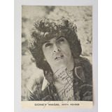 Fotopostal Autografo Assinado Sidney