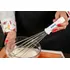 Fouet De Cozinha 30cm Profissional Cricri Com Batedores Em Aço Inox Fue Manual Clara Neve Doce Bolo Massa Batedor De Ovo Molho Misturador Branco Tipo Pera Reforçado Mixer Creme