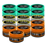 Fox For Men Kit Modeladora Atacado 16un 4 Tipos De 80g + Nf