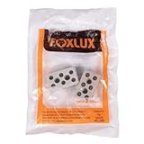 Foxlux Conector De Porcelana Tripolar 10mm   Pacote Com 2 Unidades