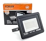 Foxlux Refletor LED 50W 6500K Preto Bivolt