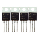 Fqp30n06l - 30n06l - Fqp 30n06 -transistor Mosfet ( 4 Peças)