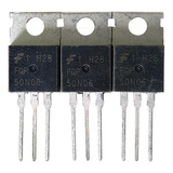 Fqp50n06 - 50n06 - Fqp 50n06 Transistor Mosfet Fet (3 Peças)