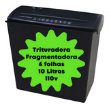 Fragmentadora Triturador Picotar Papel