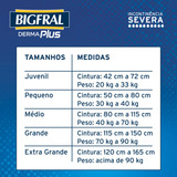 Fralda Descartavel Bigfral Derma