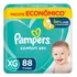 Fralda Descartável Infantil Confort Sec Tamanho Extra Grande Pampers