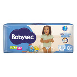 Fralda Galinha Pintadinha Ultrasec Xg 30 Unidades Babysec Gênero Sem Gênero Tamanho Extra Grande (xg)