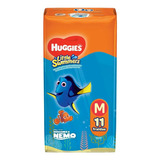 Fralda Huggies Mar E Piscina Little Swimmers M C/11un