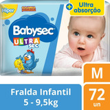 Fralda Infantil Ultrasec Galinha