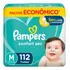 Fralda Pampers Confort Sec M 112 Unidades