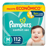 Fralda Pampers Confort Sec