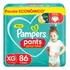 Fralda Pampers Pants Ajuste Total Max Xg 86 Unidades