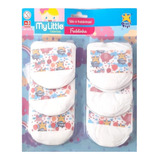 Fralda Para Bonecas My Little Collection Com 6   Divertoys
