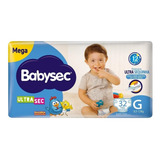 Fraldas Babysec Ultrasec G