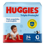 Fraldas Huggies Tripla Protecao