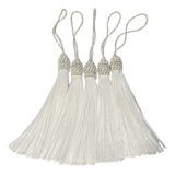 Franja Tassel Pingente Poliéster Tamanho 9cm Com 100 Un