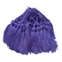 Franjas D Seda Pingentes Tassel Laranja 25 Unidades Cor Roxo Escuro