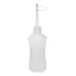 Frasco Almotolia Plástico 250ml Transparente Reto Bisnaga