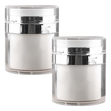Frasco Creme Vacuo Recarregaveis