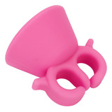 Frasco De Suporte De Esmalte De Silicone Macio Para Manicure