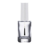 Frasco De Vidro Para Esmalte Vazio 10ml Com Pincel Aplicador