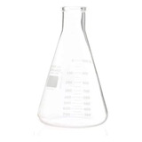 Frasco Erlenmeyer 25ml Boca